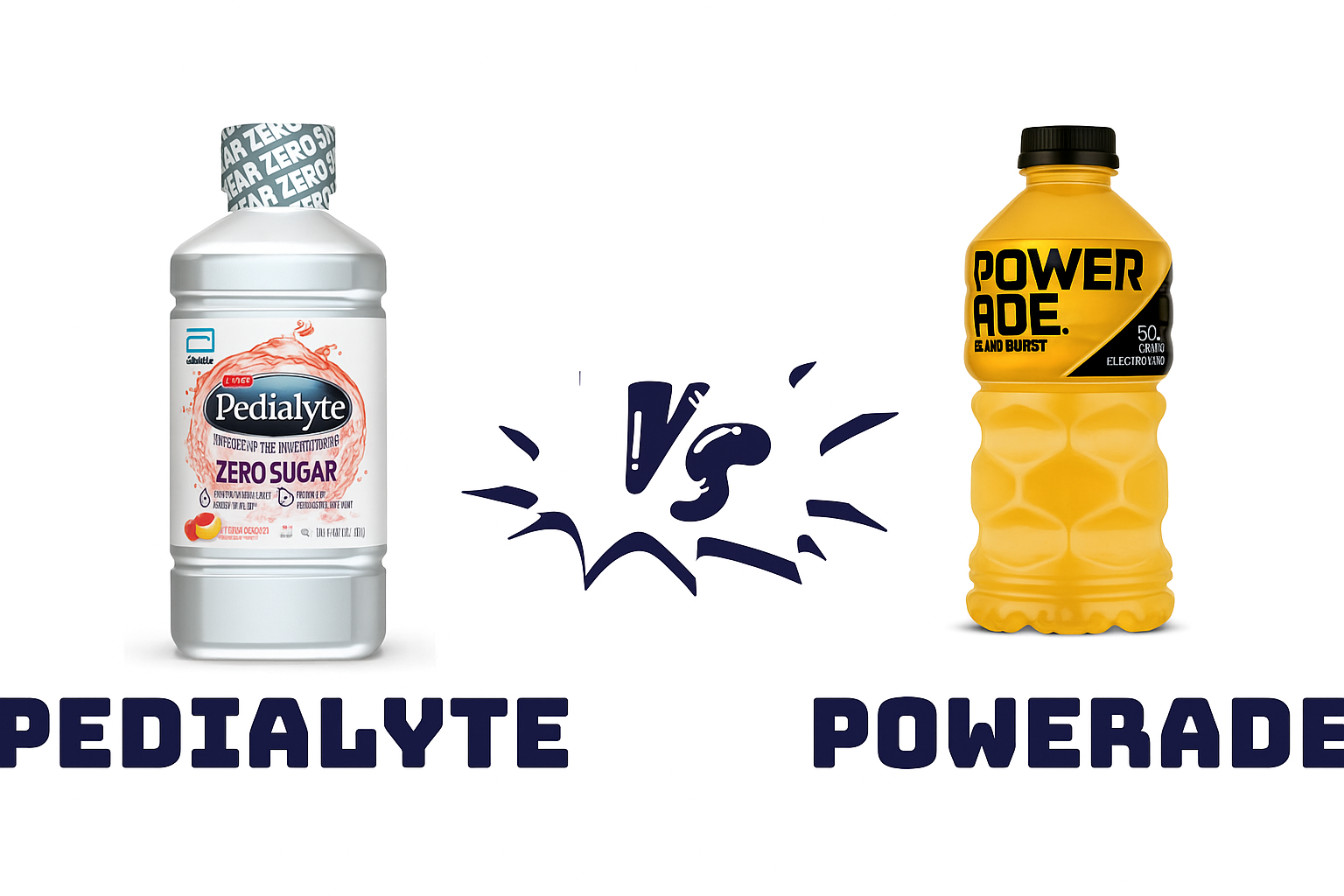 Powerade vs Pedialyte